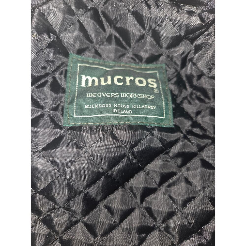 Mucros Weavers Kerry Cap Traditional Irish Flat Cap 100% Wool Medium Ireland - Picture 6 of 6